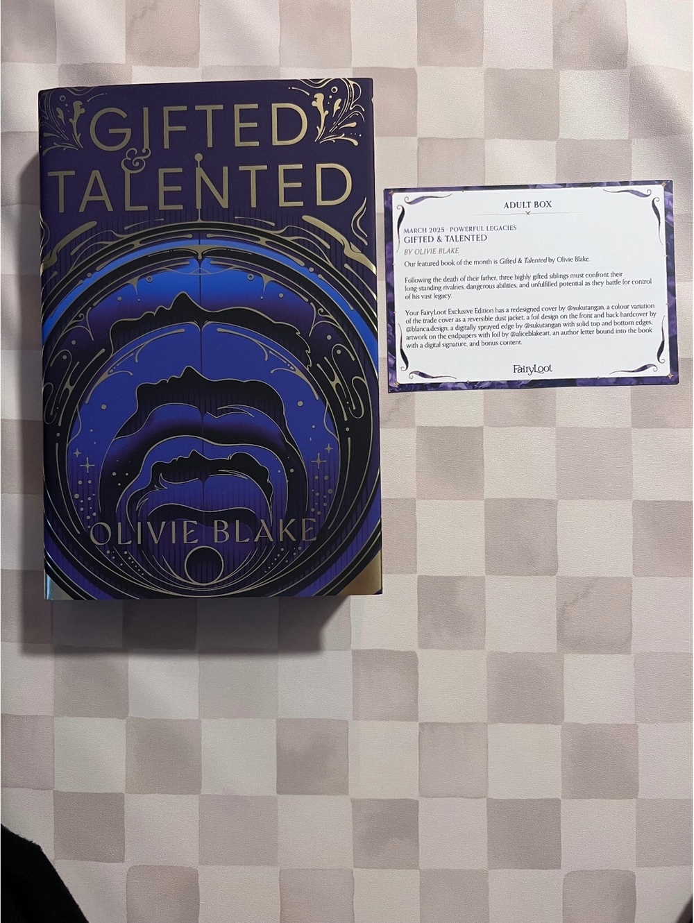 FairyLoot Gifted & Talented by Olivie Blake